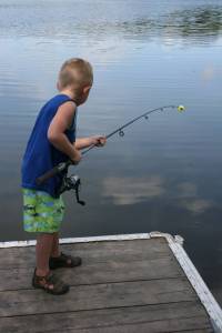 Gone fishing, Kelly Lake