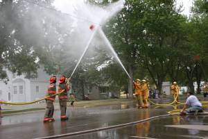 Water Fight Franklin Catfish Derby Days water fight