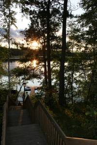 Turtle River Lake Sunset on Turtle River Lake.