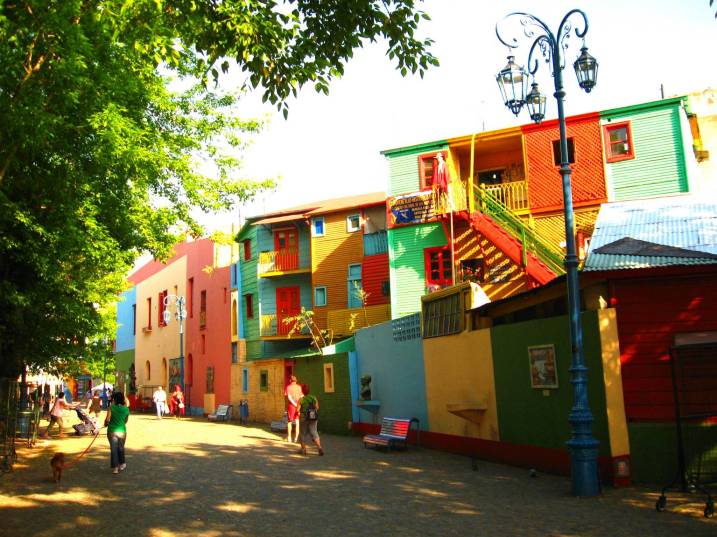 La Boca neighborhood of Buenos Aires, Argentina