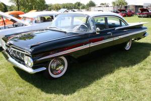 1959 Chevy Tim Swanson owns this 1959 four-door Chevrolet Impala, one of 85,238 built.