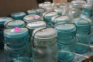 Old jars In hindsight, I should have purchased some of these beautiful old jars.