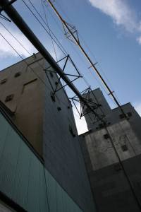 I took this artsy shot at Minnesota Valley Grain in Le Center.