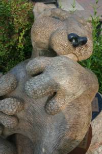 Pokey Park's "Leo," on the corner of 3rd St. N.W. and Beltrami Ave. N.W. and for sale at $15,000.