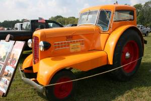 The first-ever 1938 Minneapolis Moline UDLX, one luxury tractor.