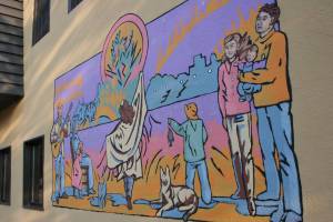 Paula Swenson's mural