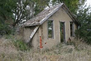 The place will need a new roof too, but there's potential here.