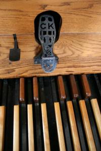 Pipe organ How many feet have touched the pedals of the old pipe organ?