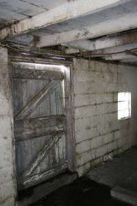 Barn interior