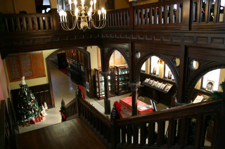 Shattuck's grand stairway