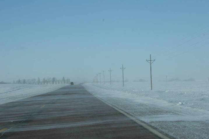 "The photograph, taken along Minnesota Highway 30 in southwestern Minnesota, photographed in January 2010..