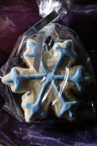 Snowflake cookies