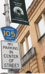 St. signs Walnut Grove