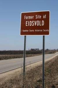 Eidsvold sign