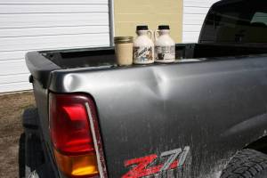 Maple syrup on pick-up