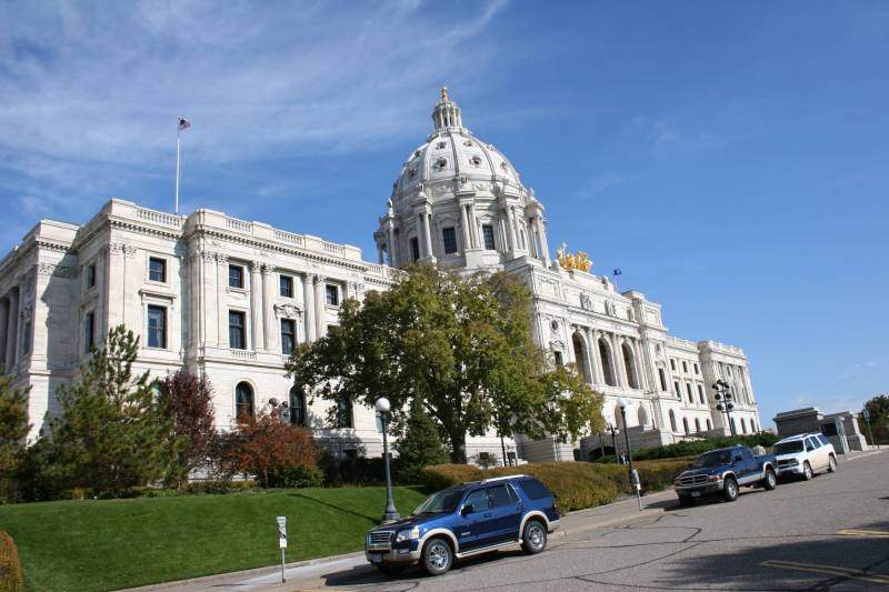 The Minnesota state capitol 