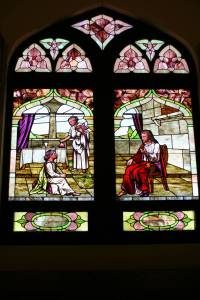 Friedens balcony window