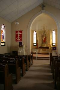 Friedens church interior