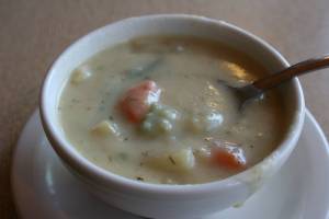 Vomacka, a creamy Czech soup