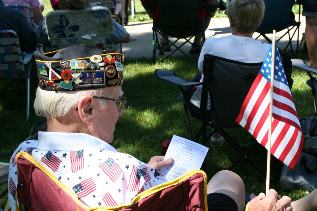 Korean War veteran Ray Sanders