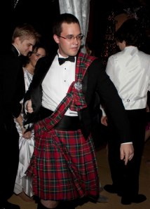 Cutting the Rug - in a Kilt