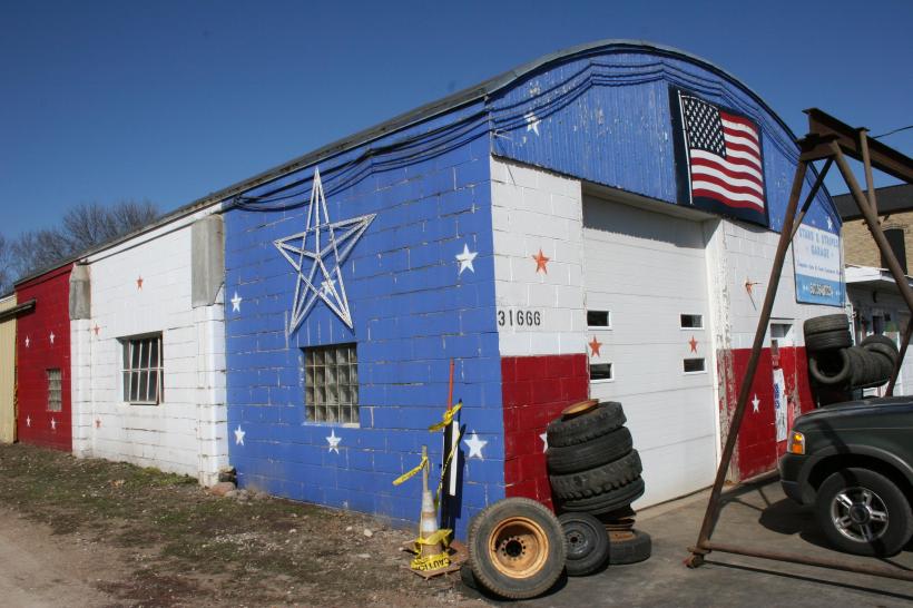 Copy of Garage, Stars & Stripes 1