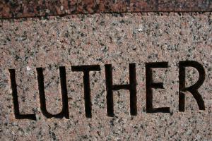 Trinity Lutheran cornerstone
