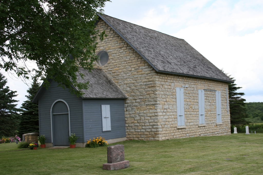 Inside the Old Stone Church, rural Kenyon, Minnesota Minnesota