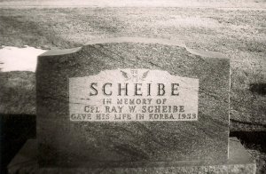 Ray Scheibe tombstone