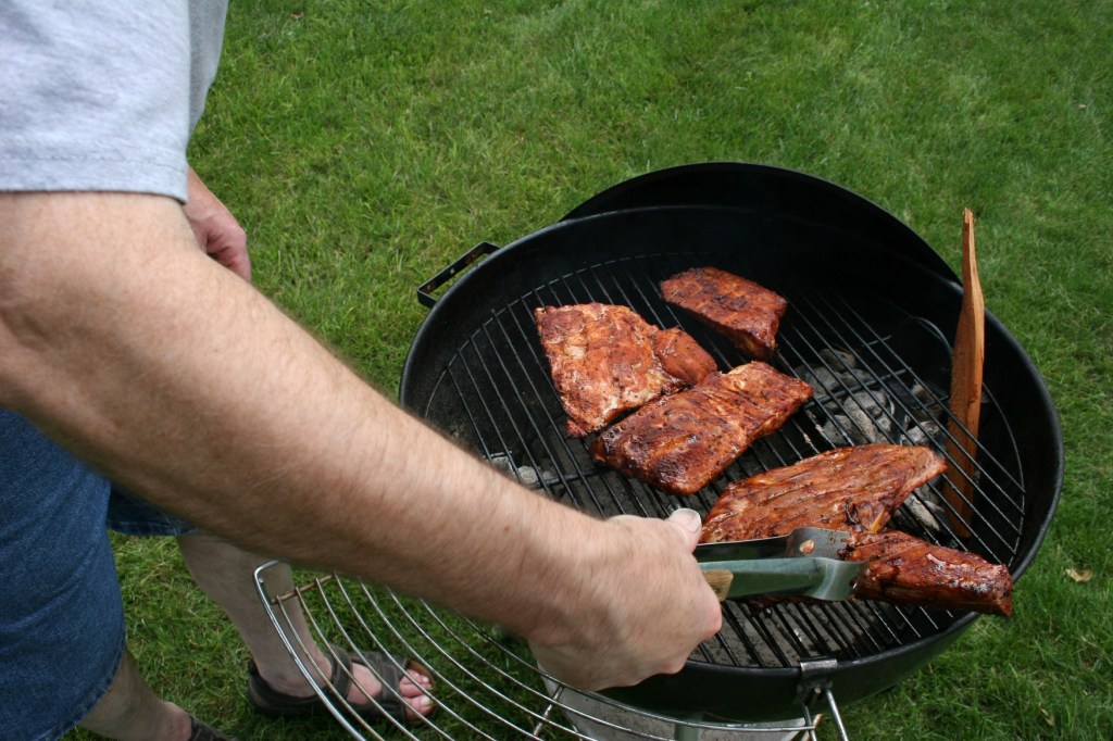Barbecued ribs
