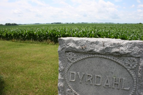 Even after family has departed this life, their memory is as close as the graves that surround Moland Lutheran Church.