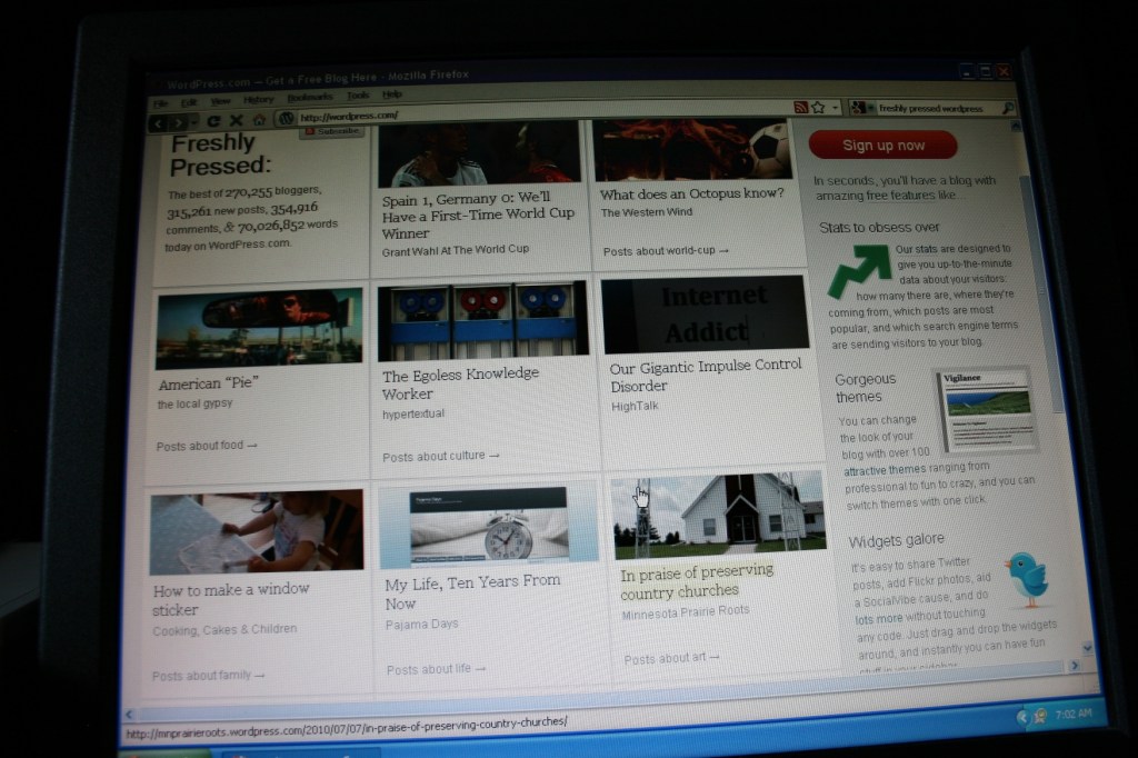 Freshly Pressed on WordPress.com