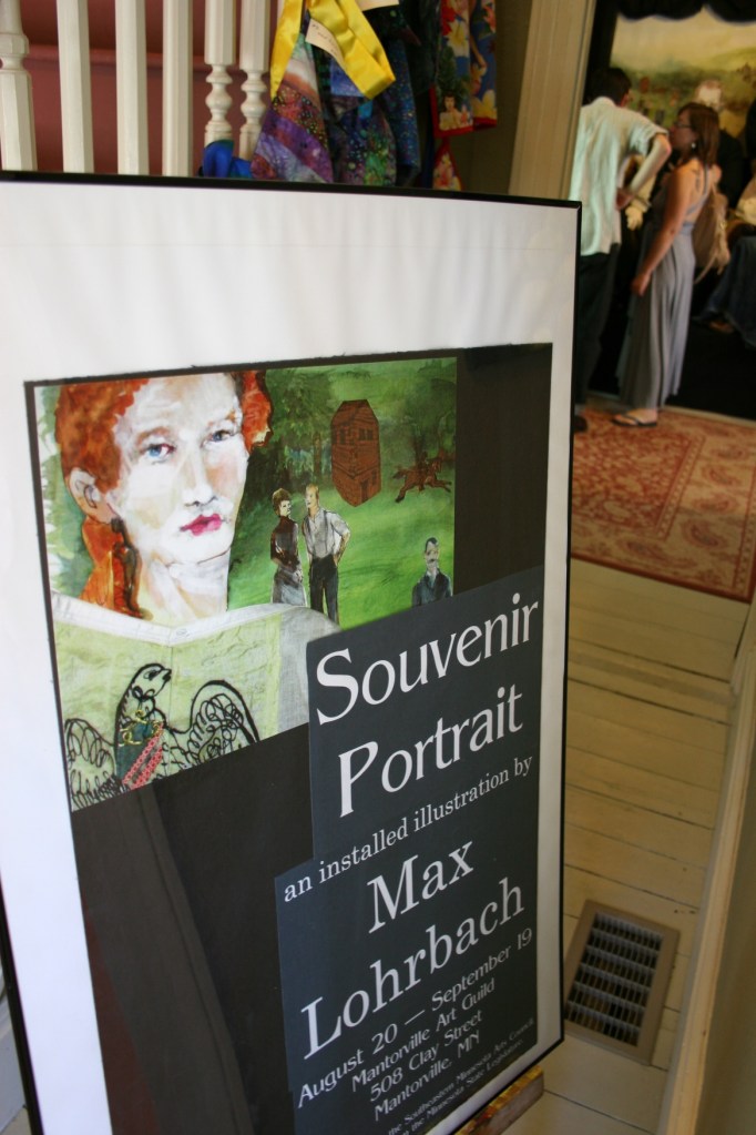 Max Lohrbach's show, "Souvenir Portrait"