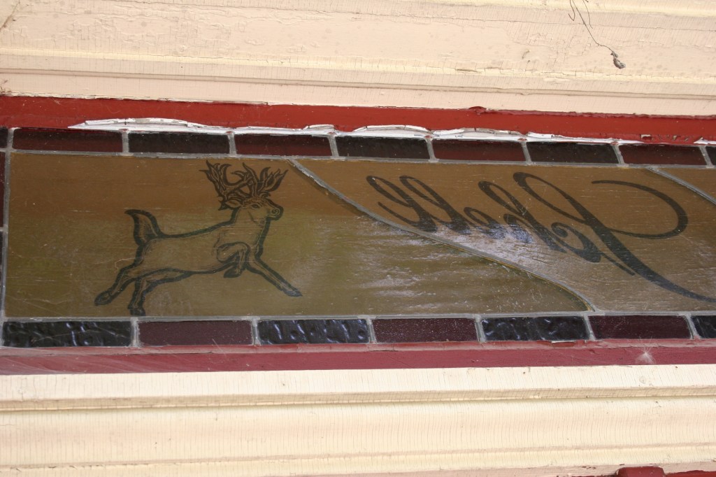 Schell's deer above doorway