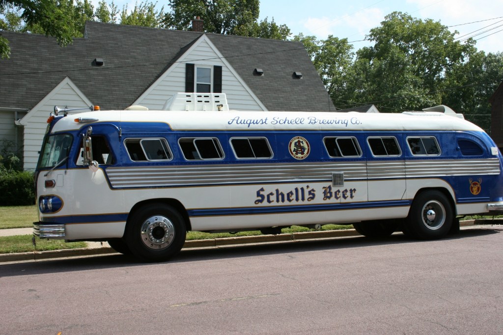 Schell's beer bus