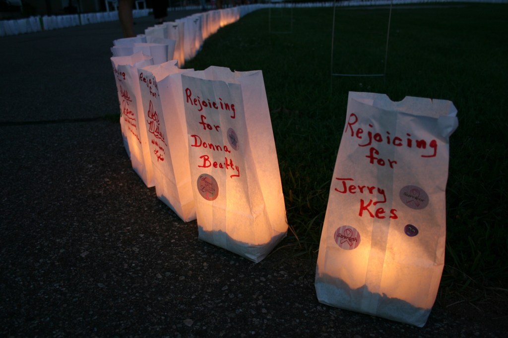 Luminaries for cancer survivors