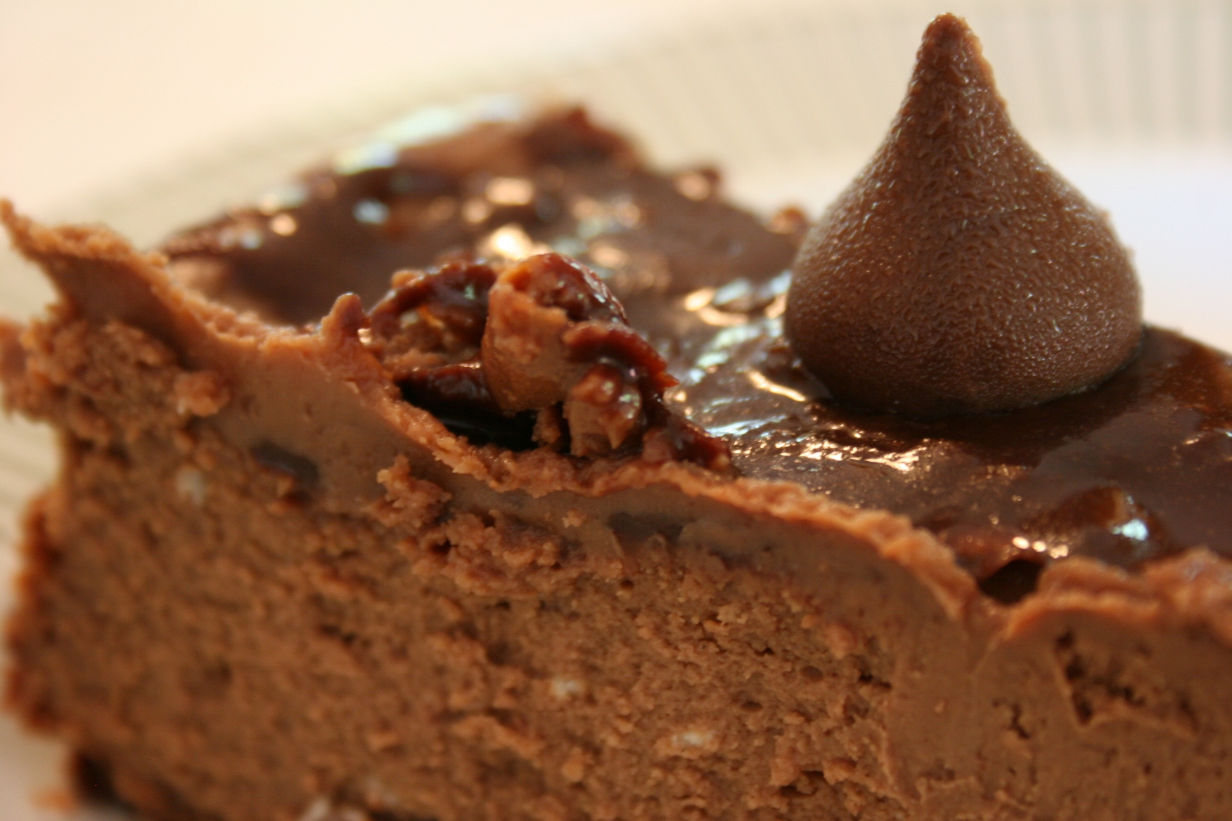 Chocolate cheesecake