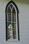 Window at Christdala Swedish Lutheran Church