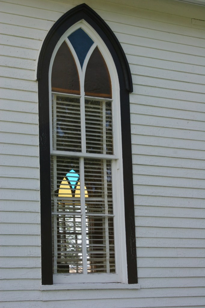 Window at Christdala Swedish Lutheran Church