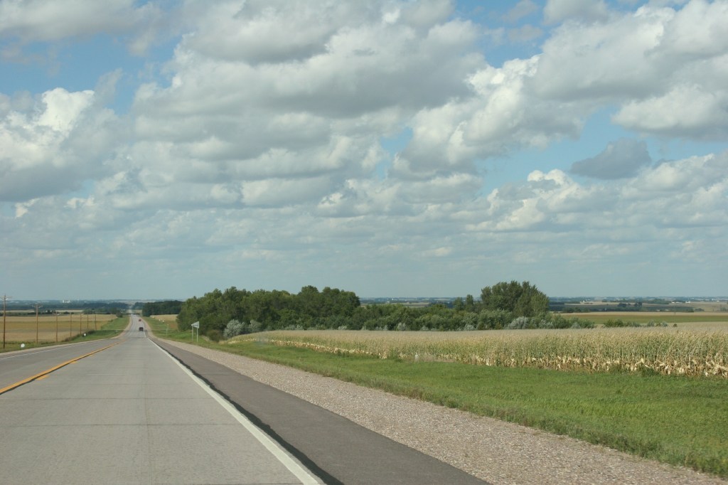 Driving along U.S. Highway 71
