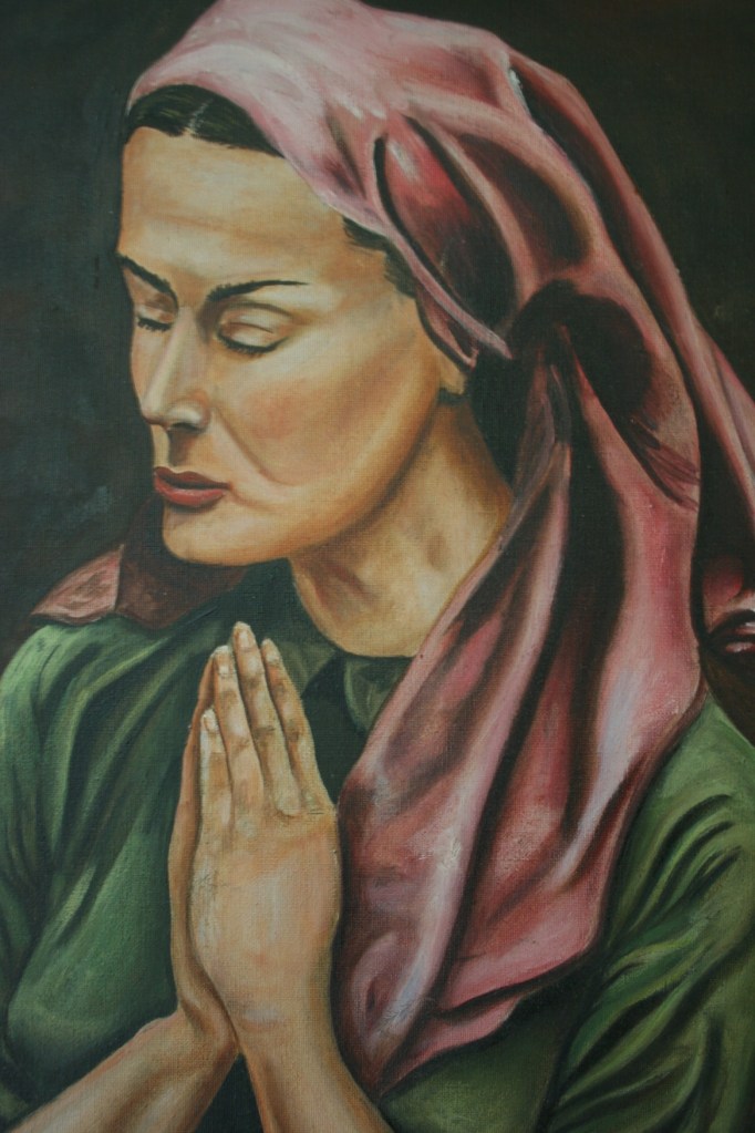 Painting by Rhody Yule