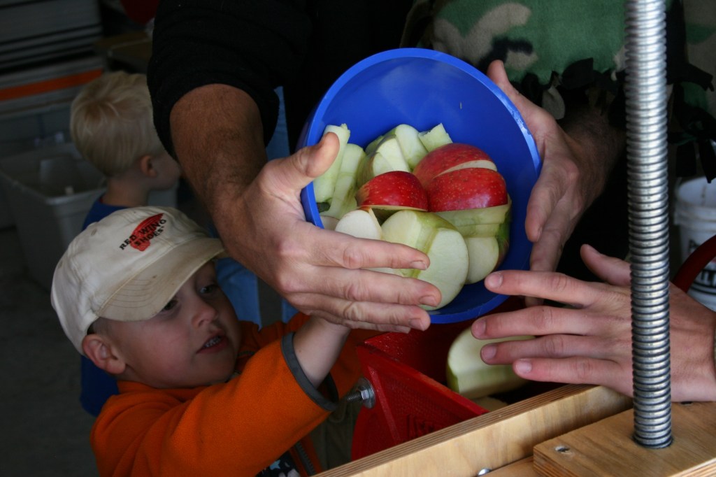 Making apple cider