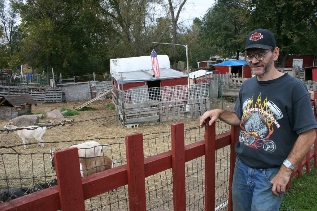 Eugene, zookeeper at the Kasota Zoo