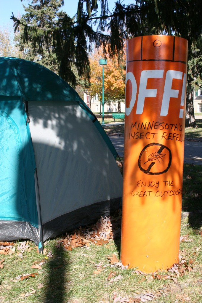 OFF mosquito repellent, Scarecrow Fest