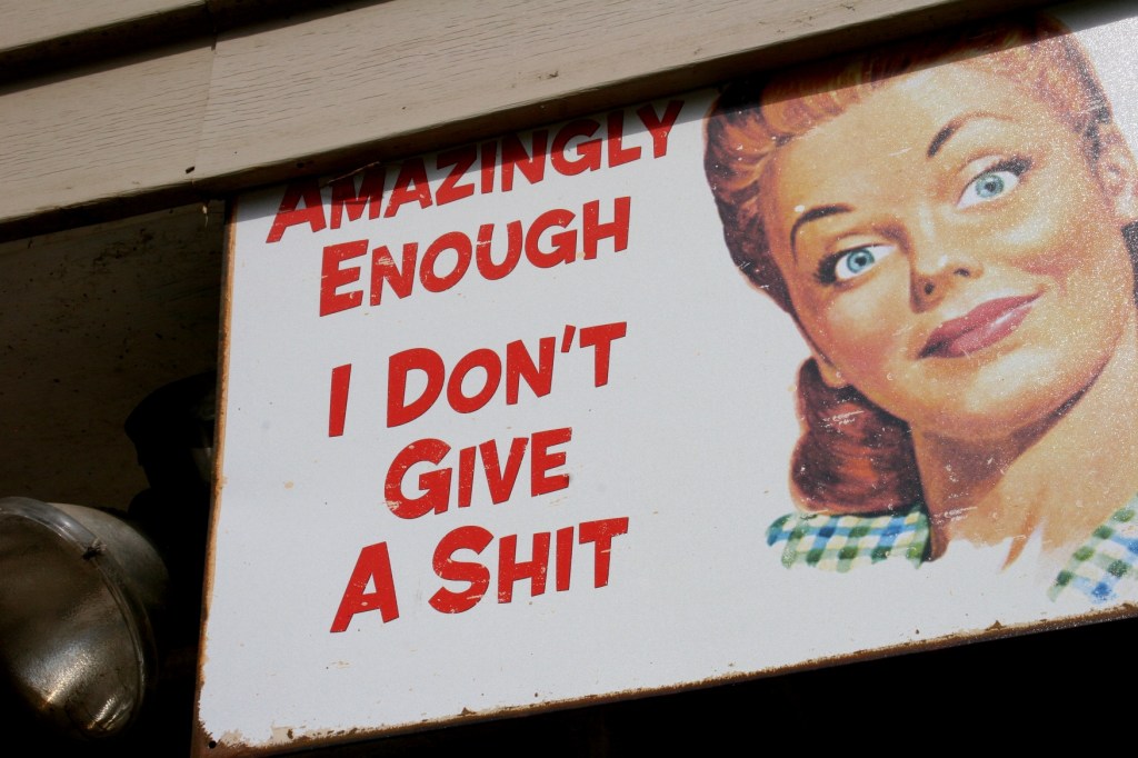 Sign on garage in Zumbro Falls