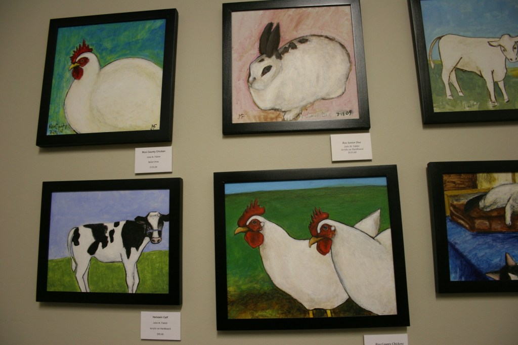 Rice County Fair animal portraits