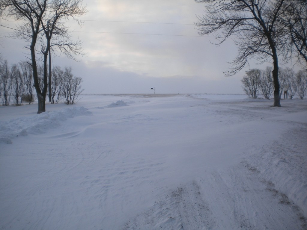 Snow in southwestern Minnesota