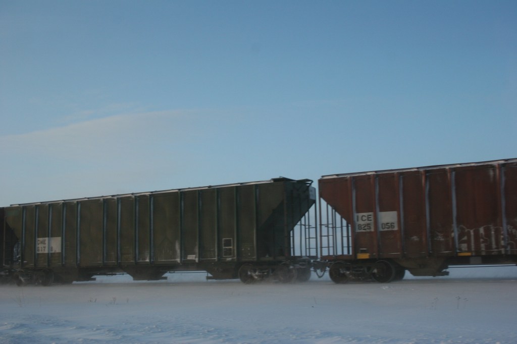 Train between Essig and Sleepy Eye