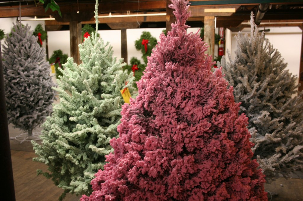 Flocked trees