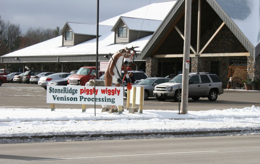 Piggly Wiggly vension processing